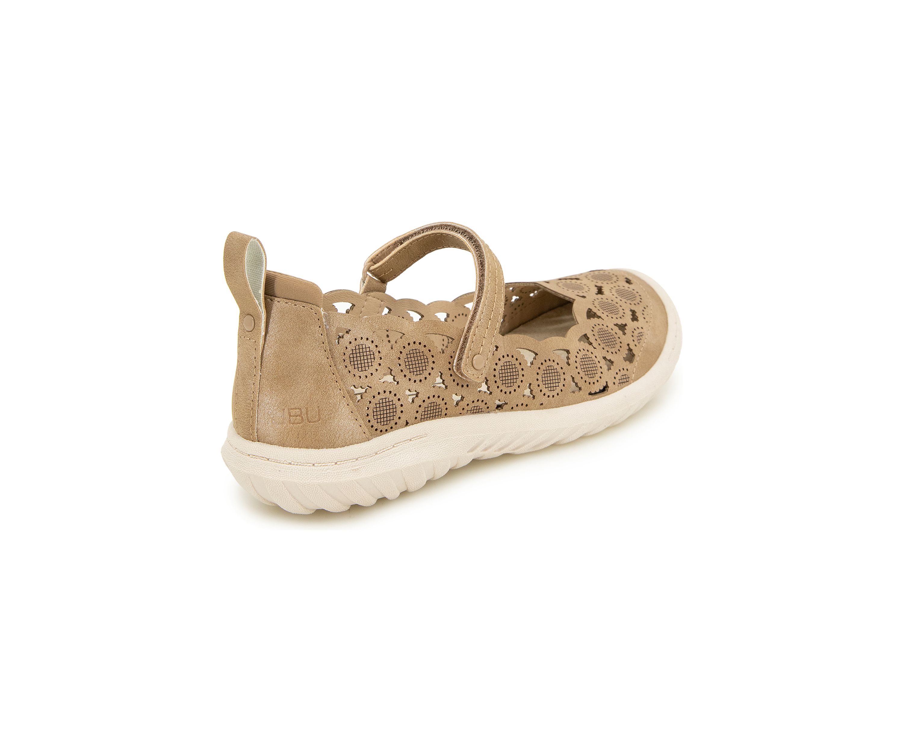 Shimmer Mary Jane Flats