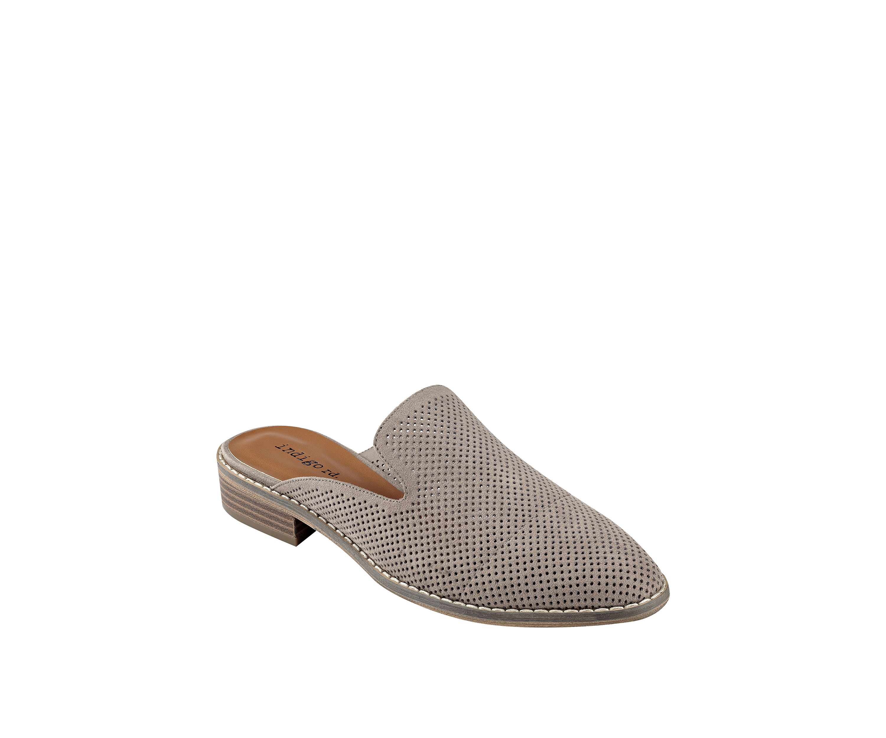 Hayze Perforated Mules