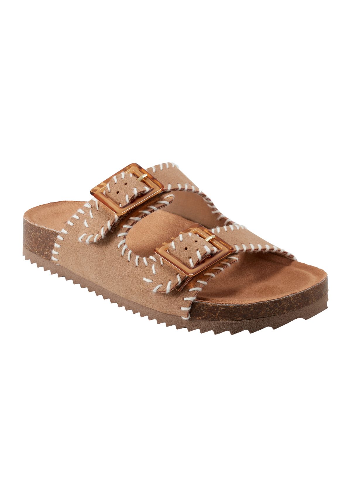 Santon Double Band Footbed Sandals