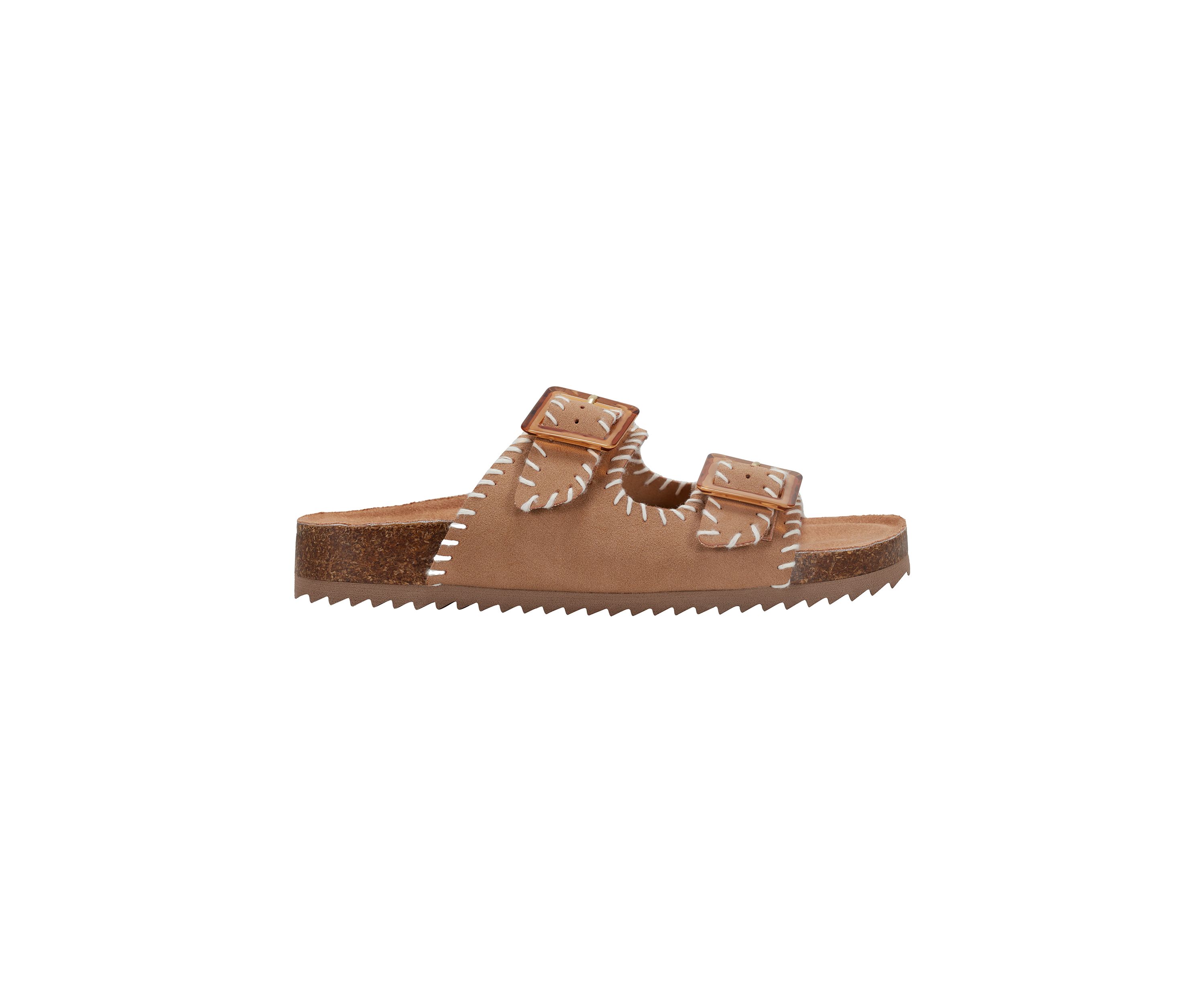 Santon Double Band Footbed Sandals