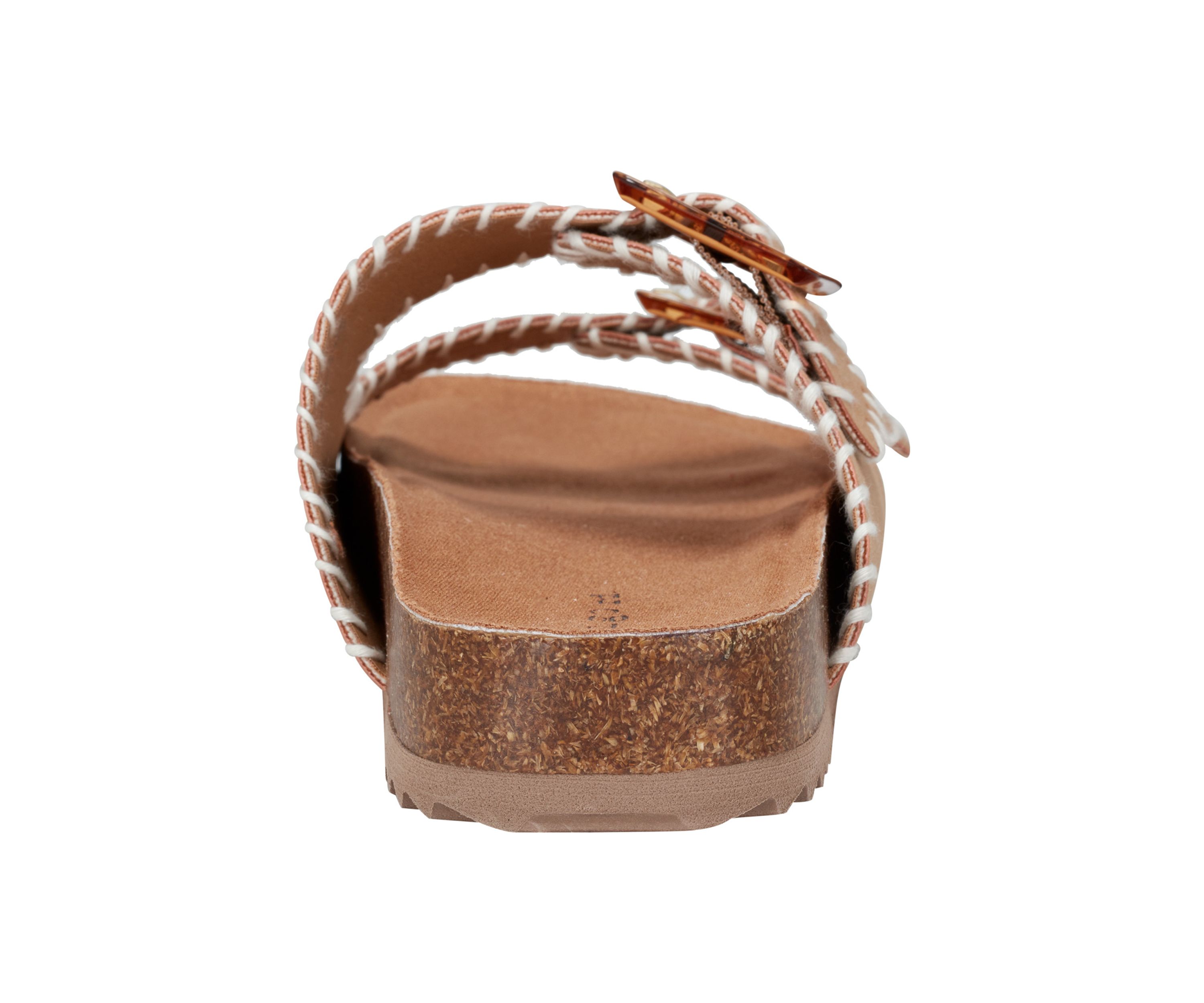 Santon Double Band Footbed Sandals