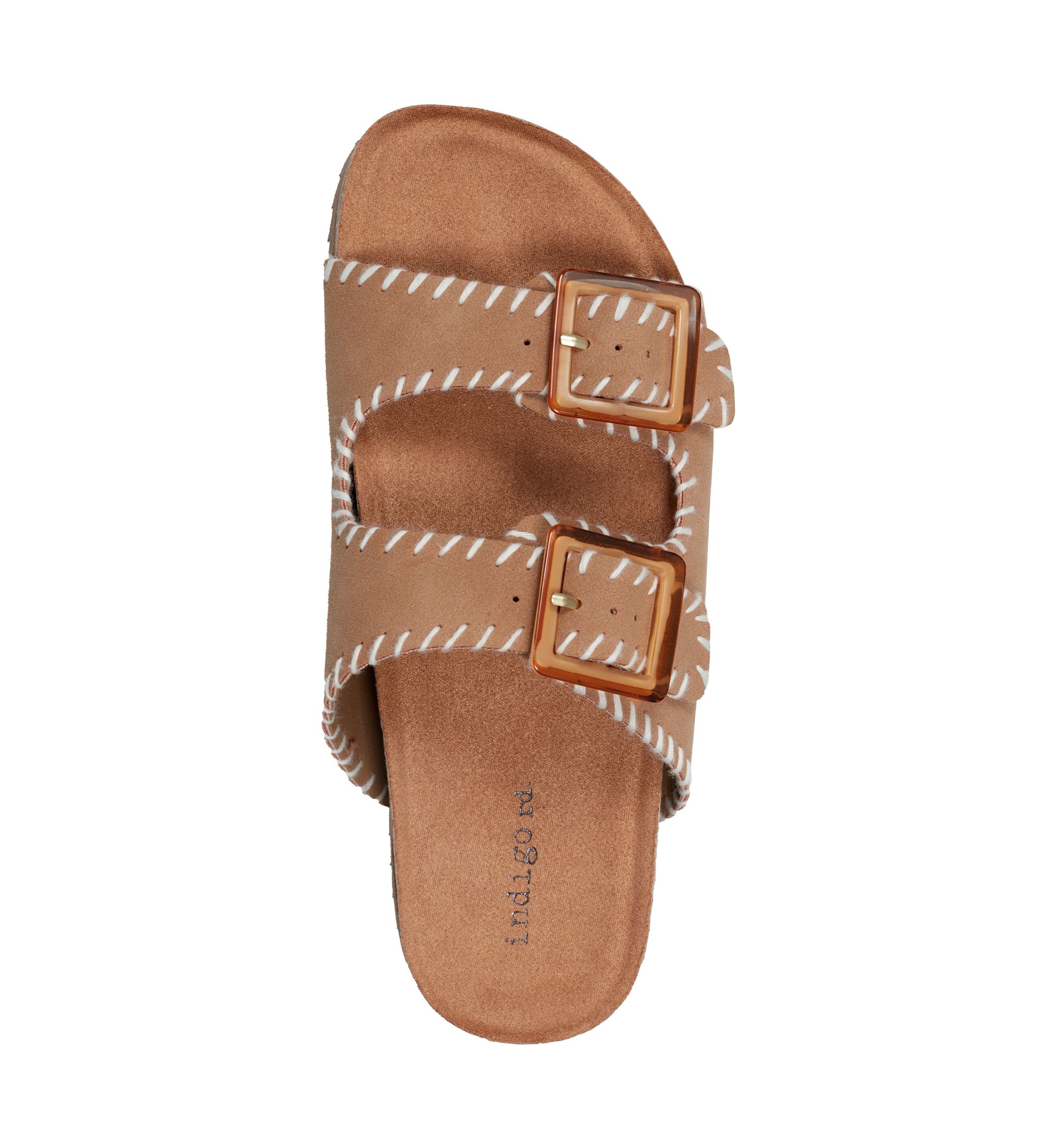 Santon Double Band Footbed Sandals