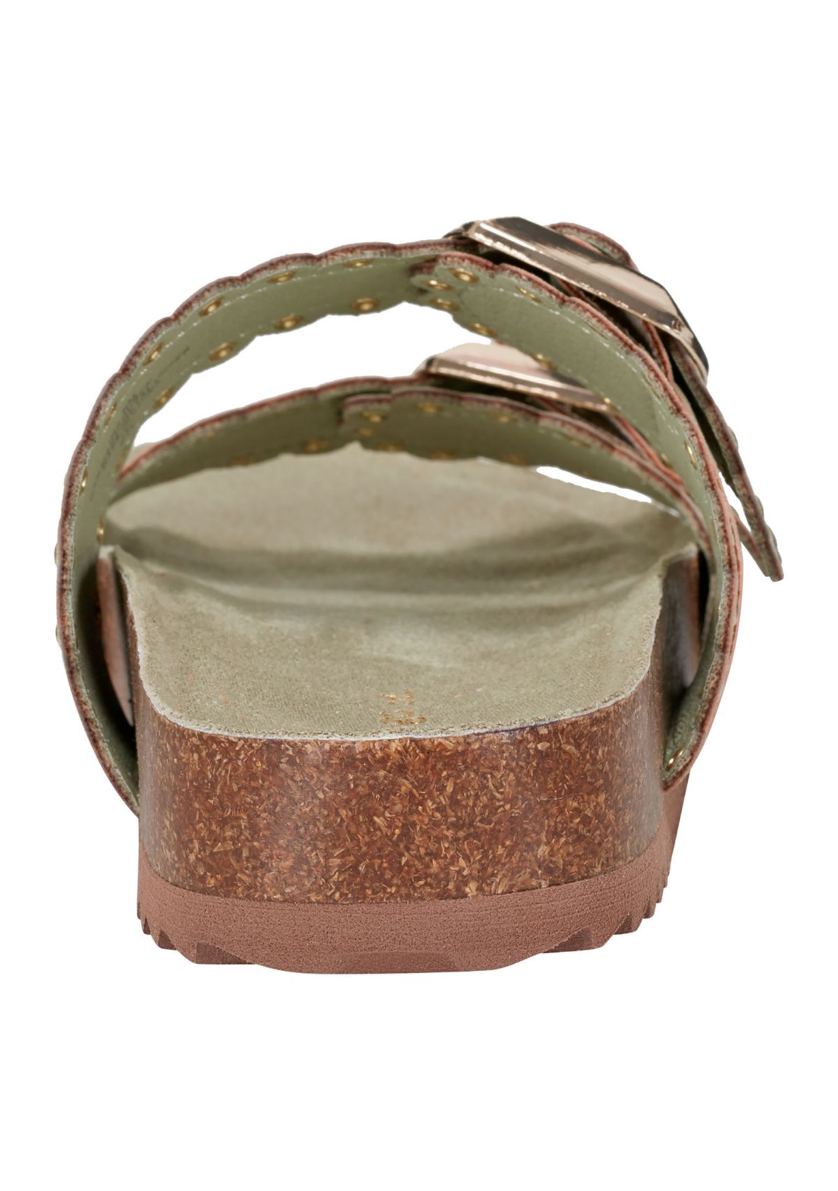 Souren Double Band Footbed Sandals