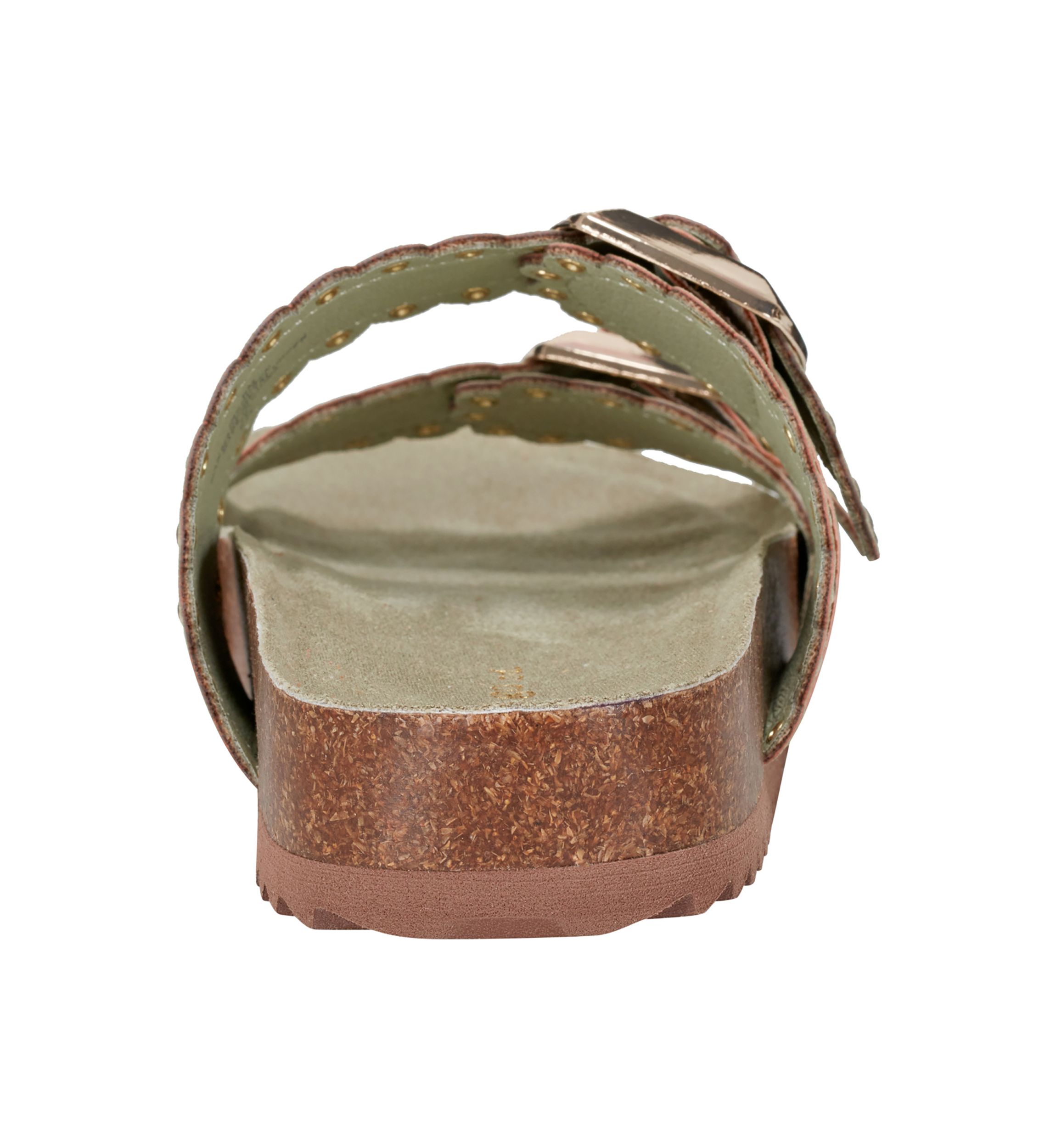 Souren Double Band Footbed Sandals