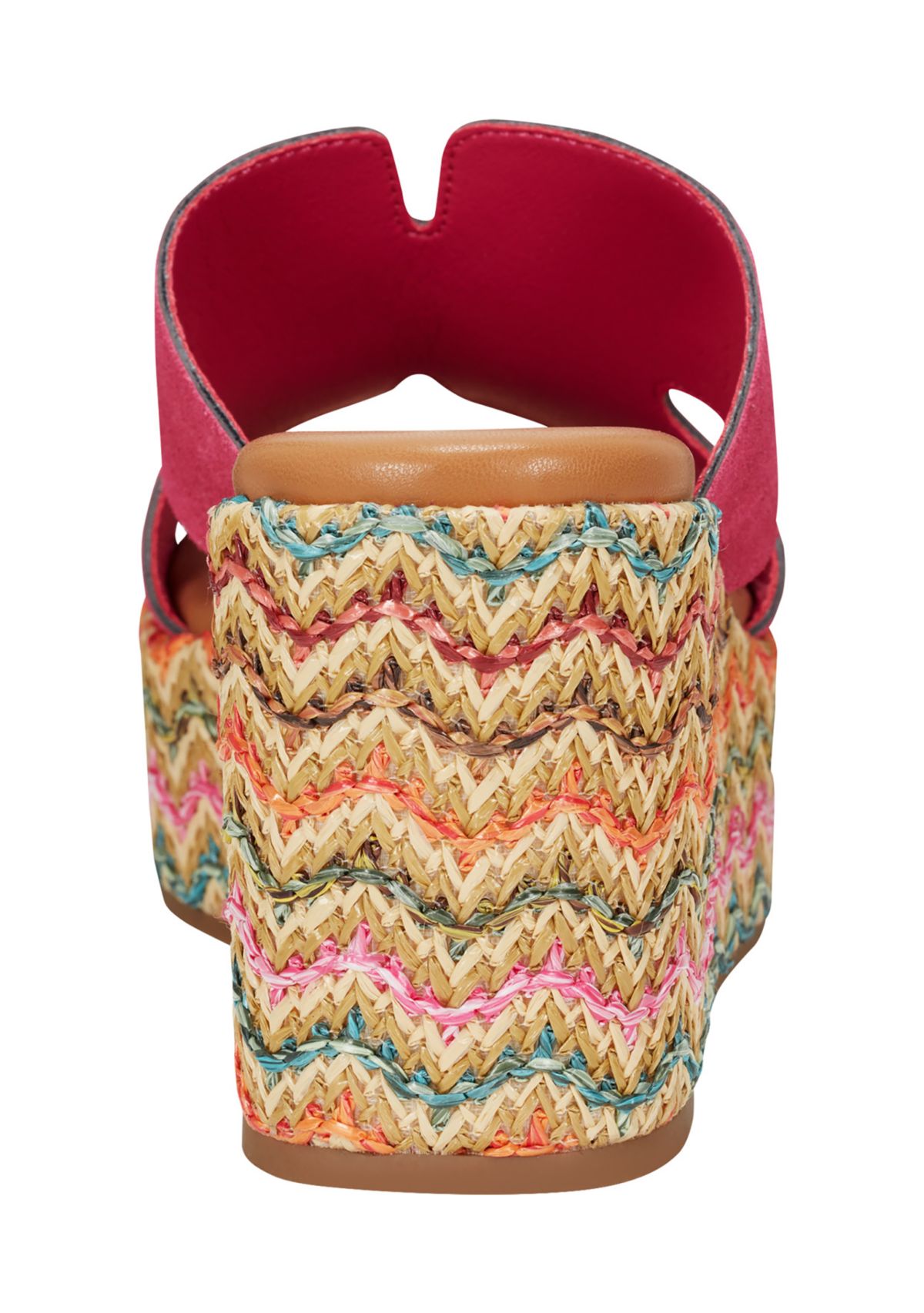 Wabian Multicolor Wedge Platform Sandals