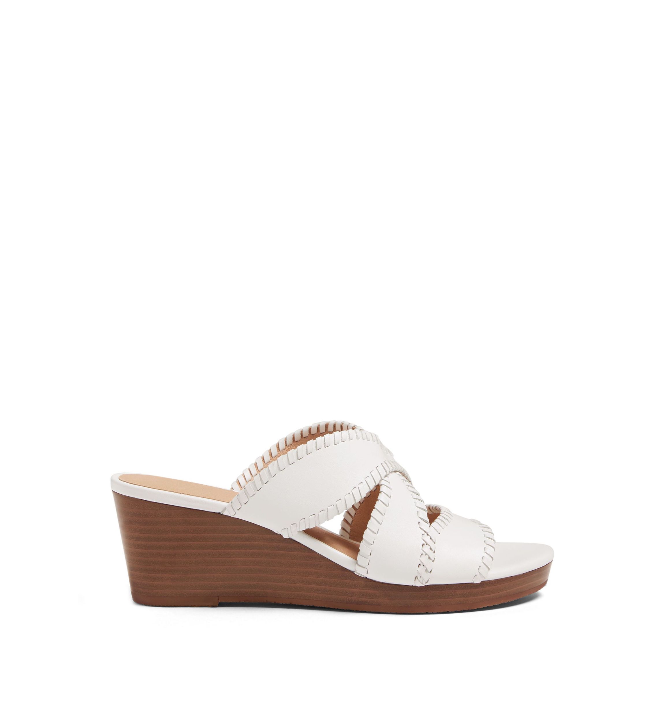Jackie Mid Wedge Sandals