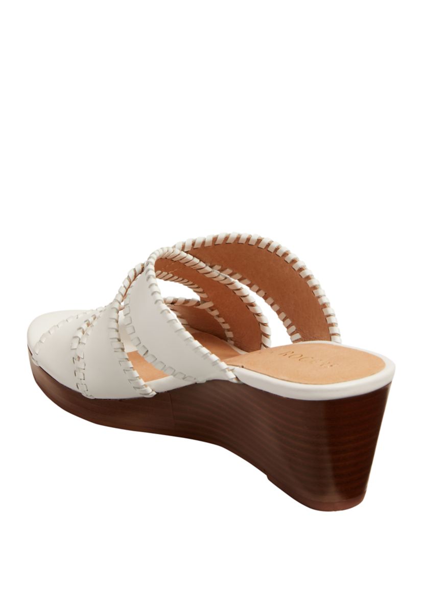 Jackie Mid Wedge Sandals