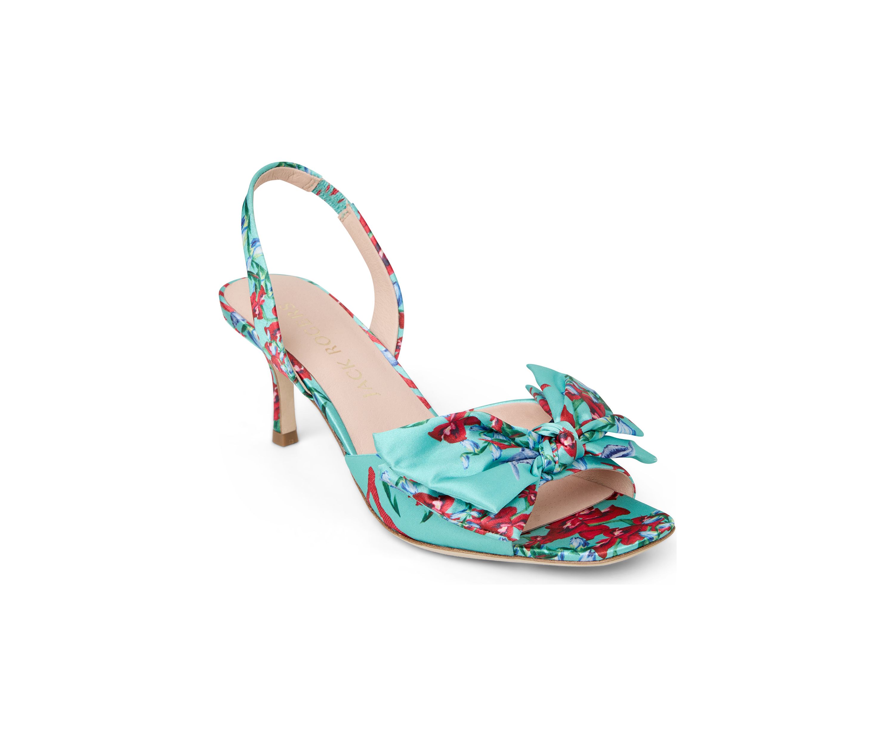 Eloise Bow Slingback Heeled Sandals