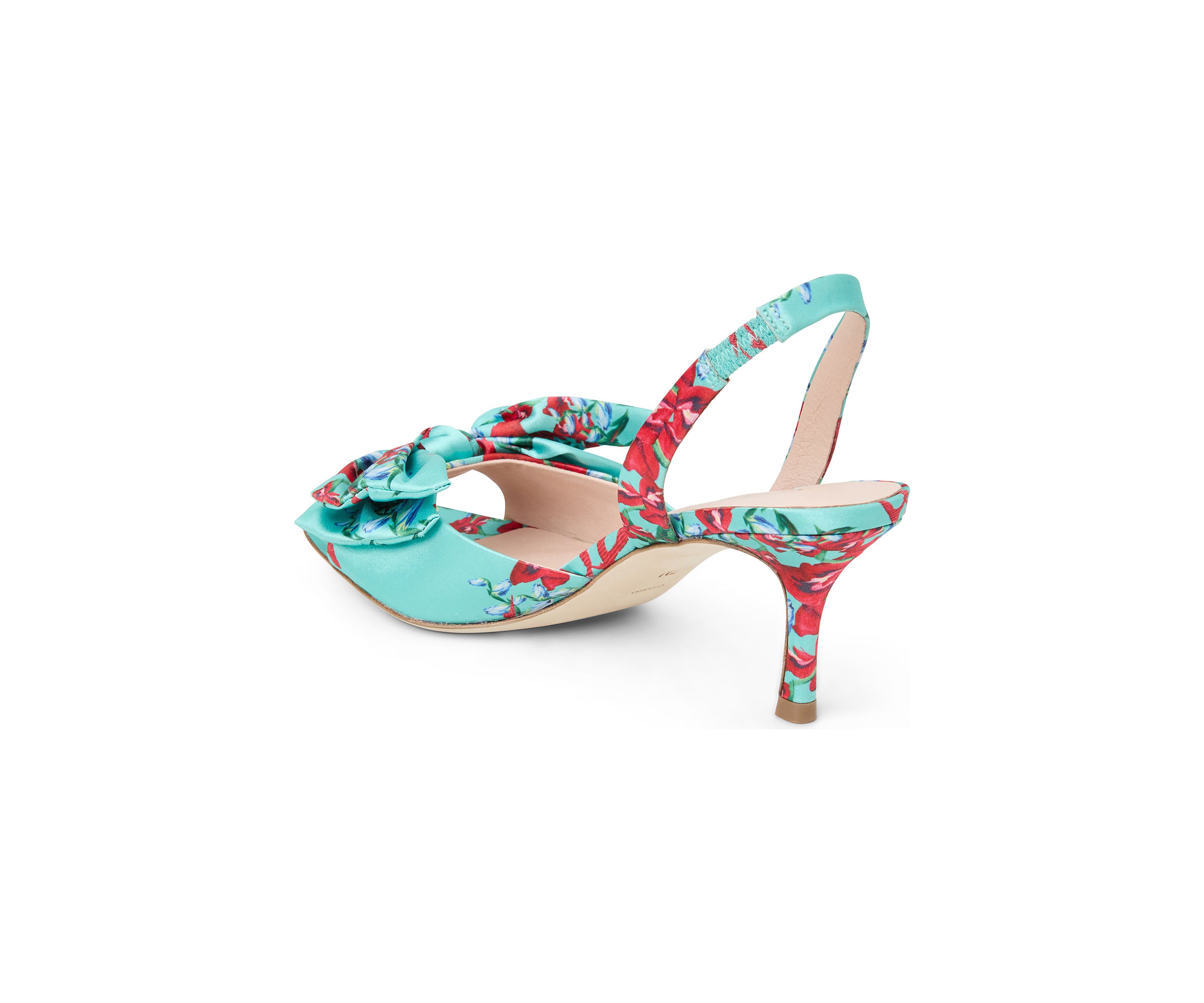 Eloise Bow Slingback Heeled Sandals
