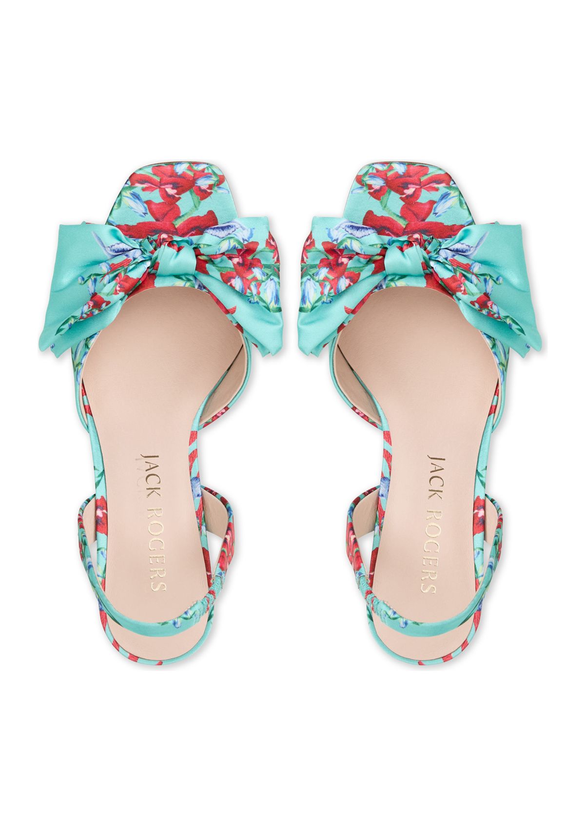 Eloise Bow Slingback Heeled Sandals