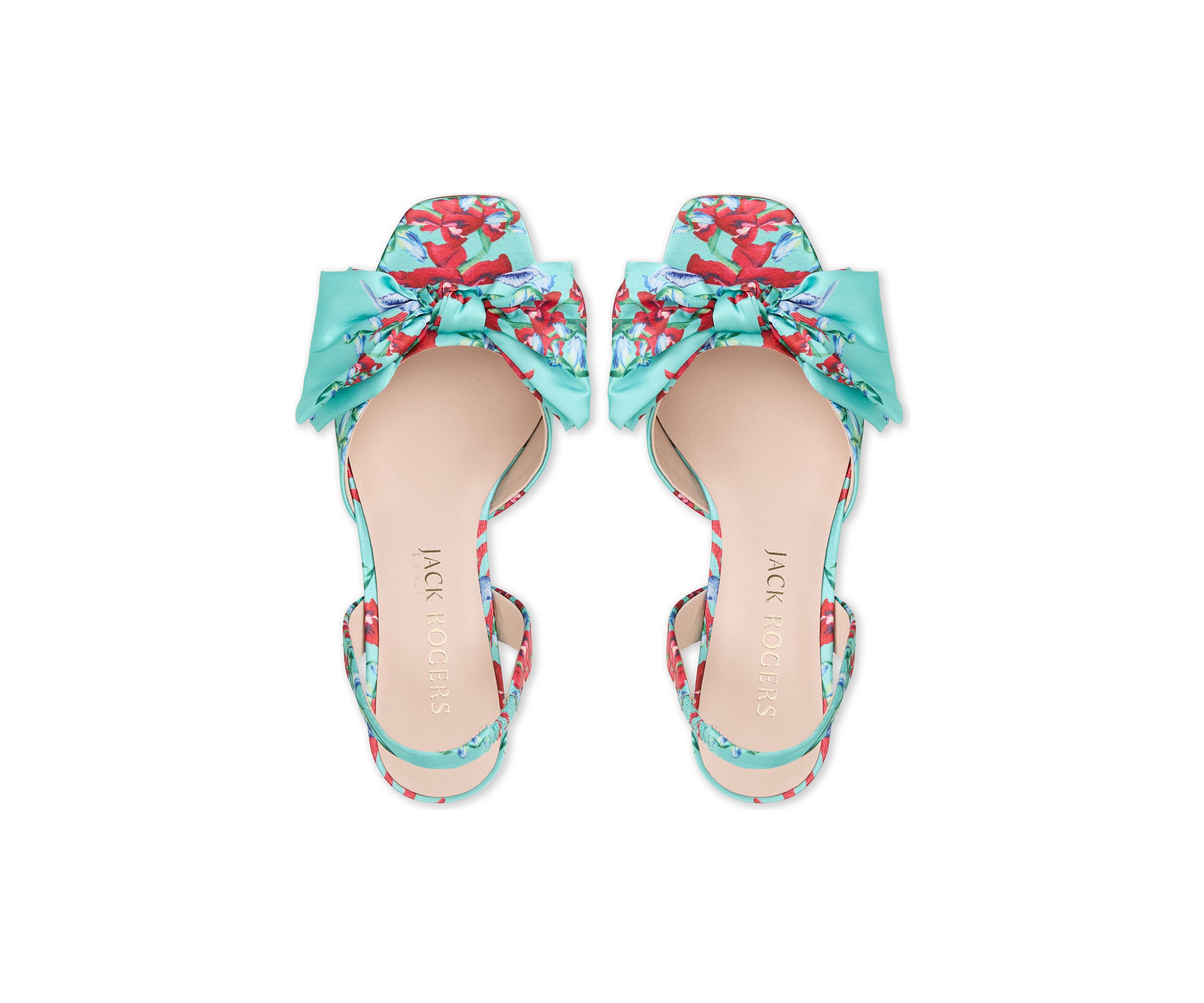 Eloise Bow Slingback Heeled Sandals