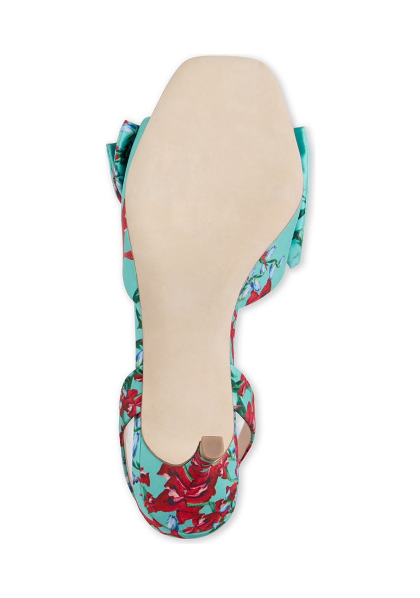 Eloise Bow Slingback Heeled Sandals