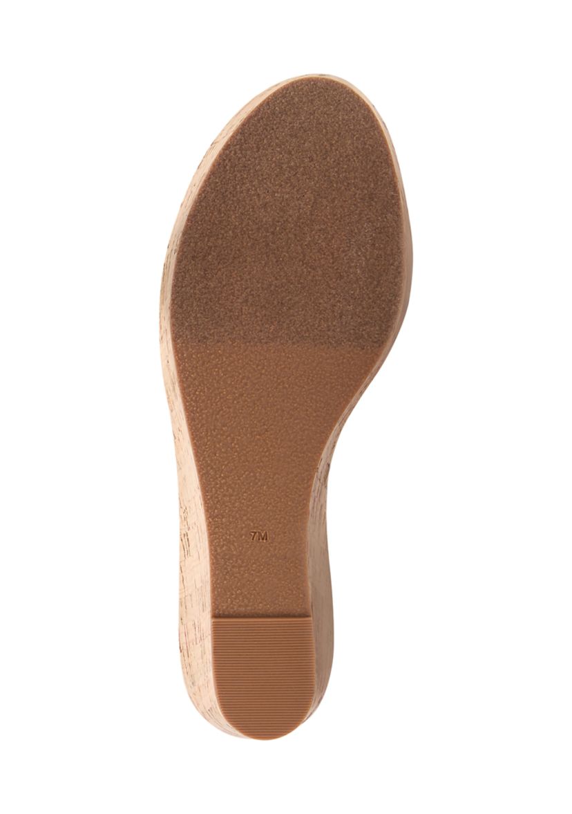 Dumont Woven Rope Wedge Sandals