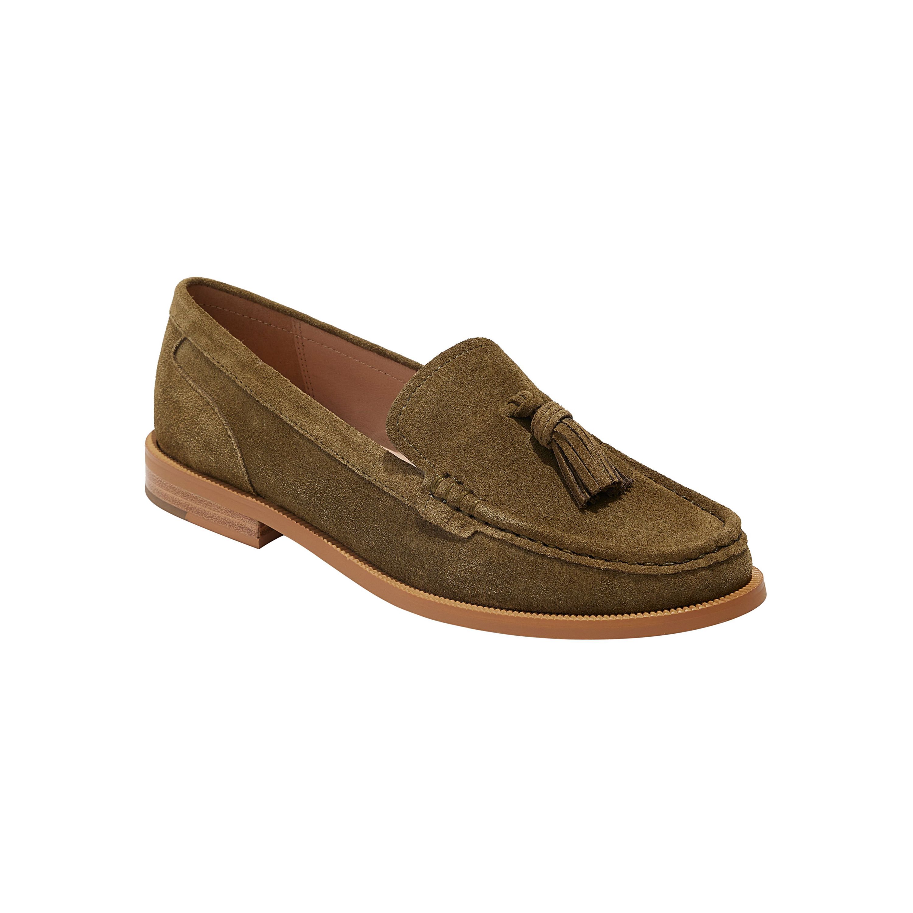 HUNLEY TASSEL LOAFER - SUEDE