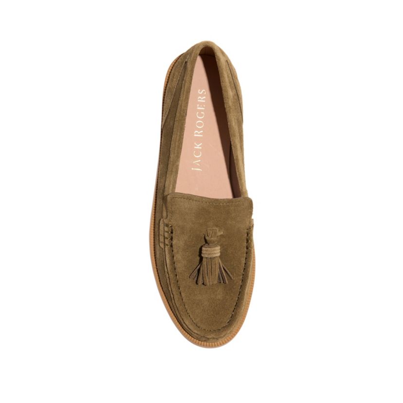 HUNLEY TASSEL LOAFER - SUEDE
