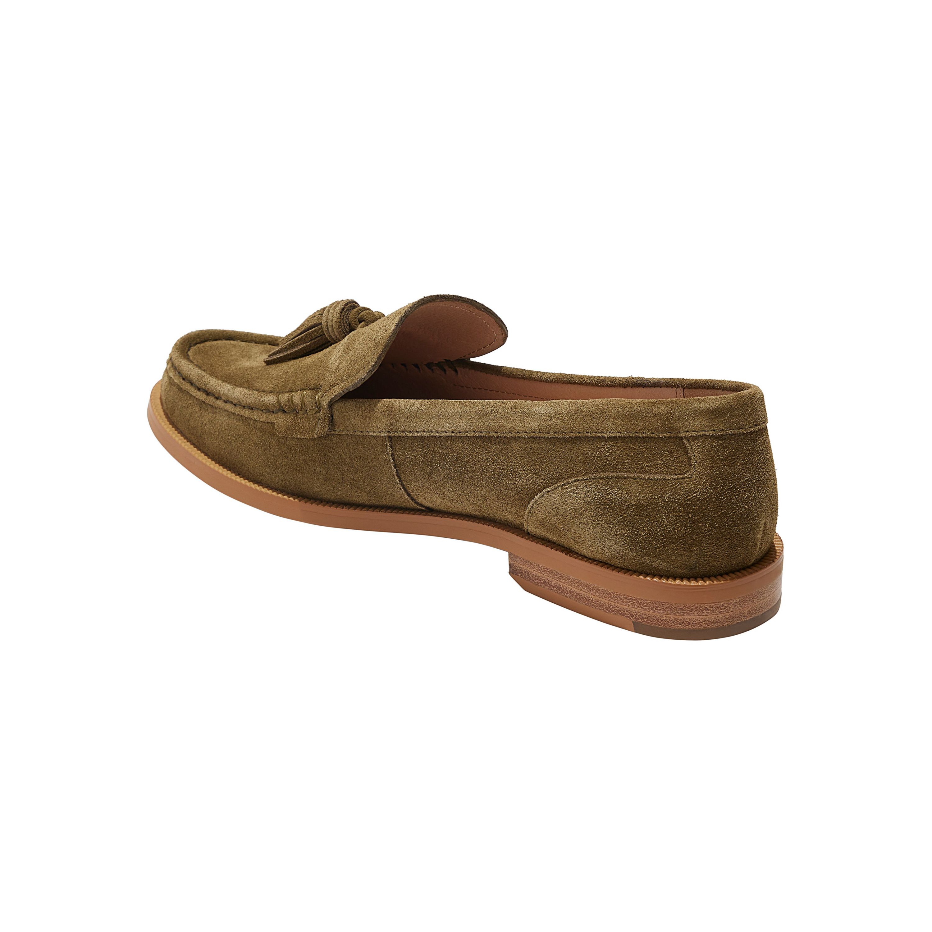 HUNLEY TASSEL LOAFER - SUEDE