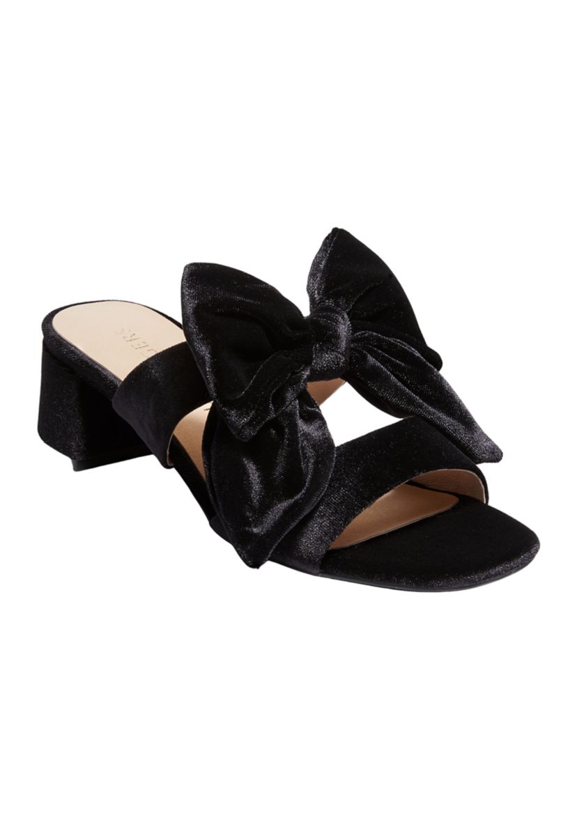 Heidi Velvet Mid Heels