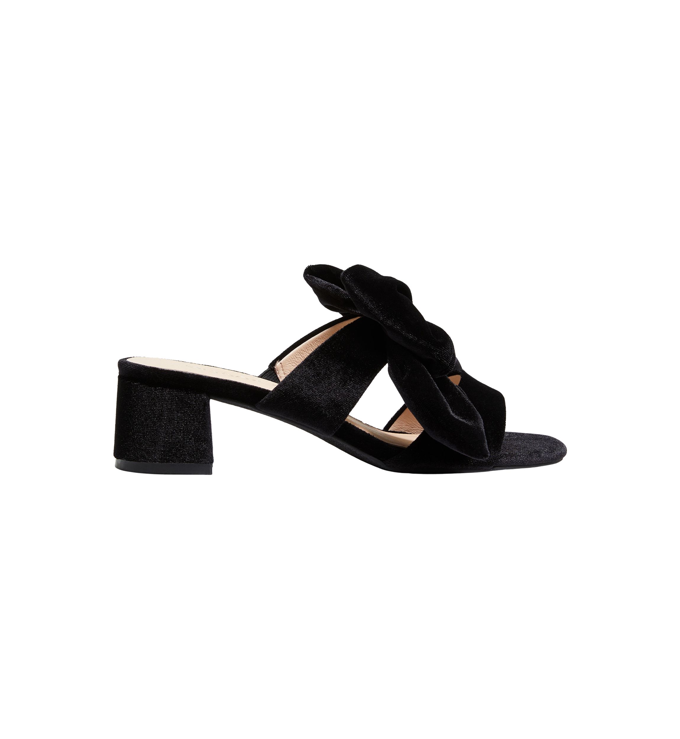 Heidi Velvet Mid Heels