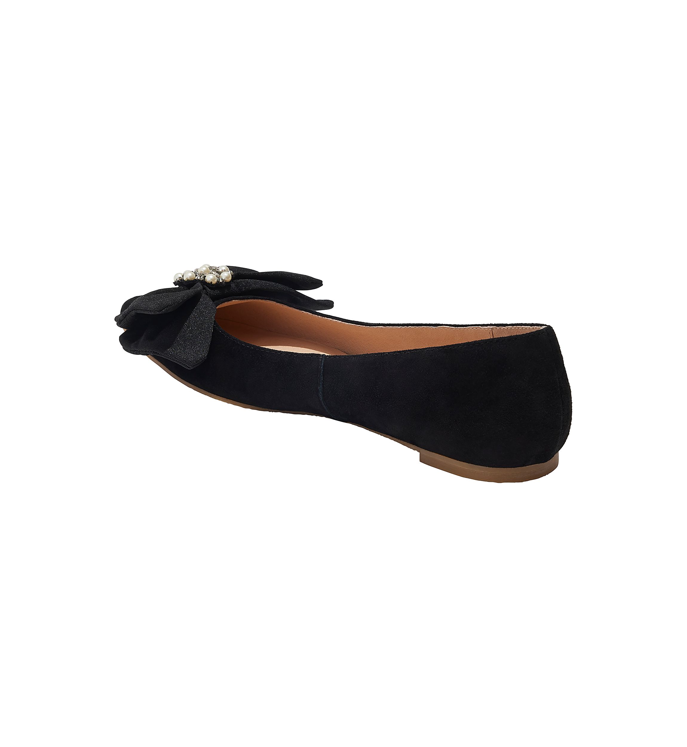 Debra Ornament Bow Ballet Flats