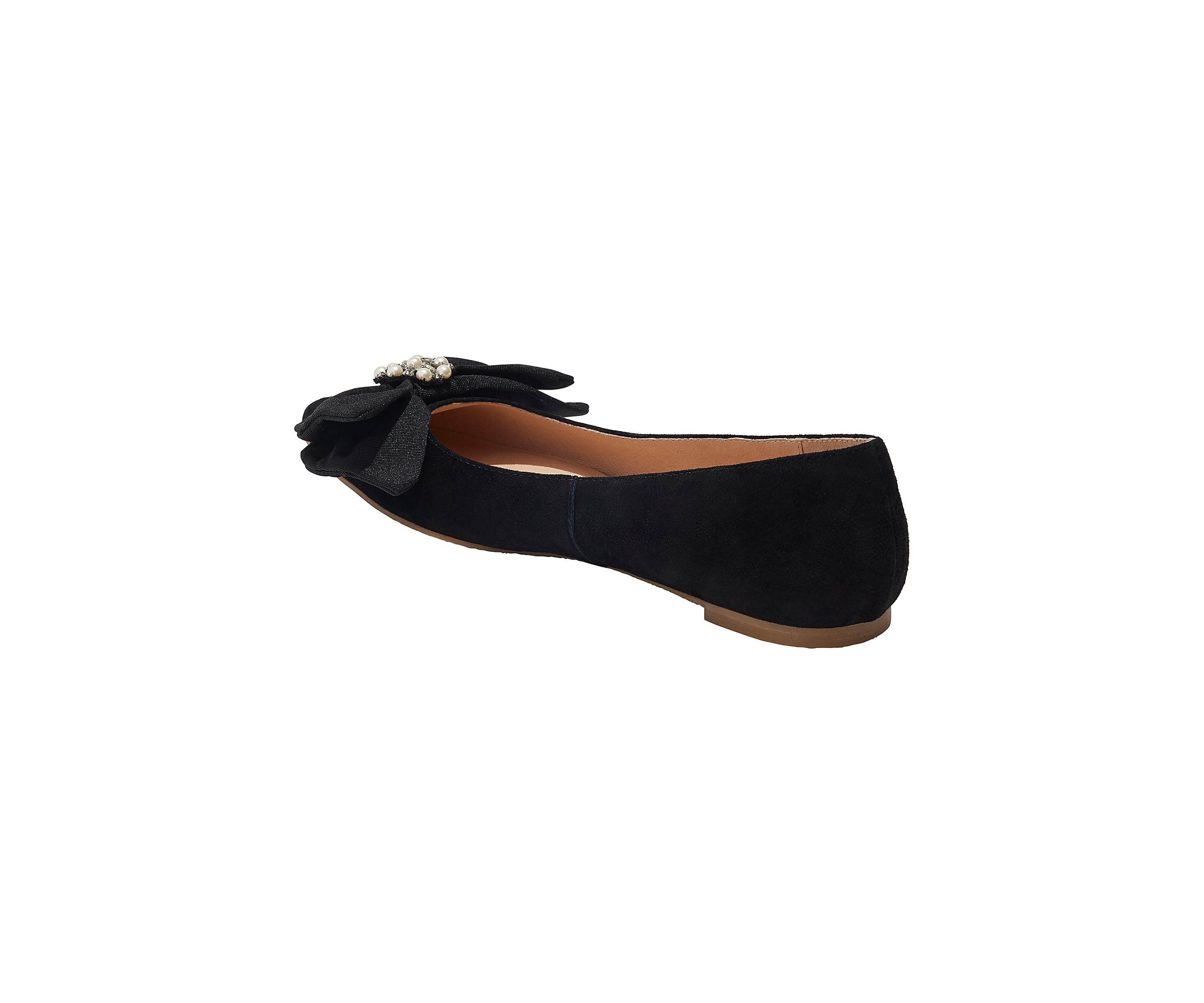 Debra Ornament Bow Ballet Flats