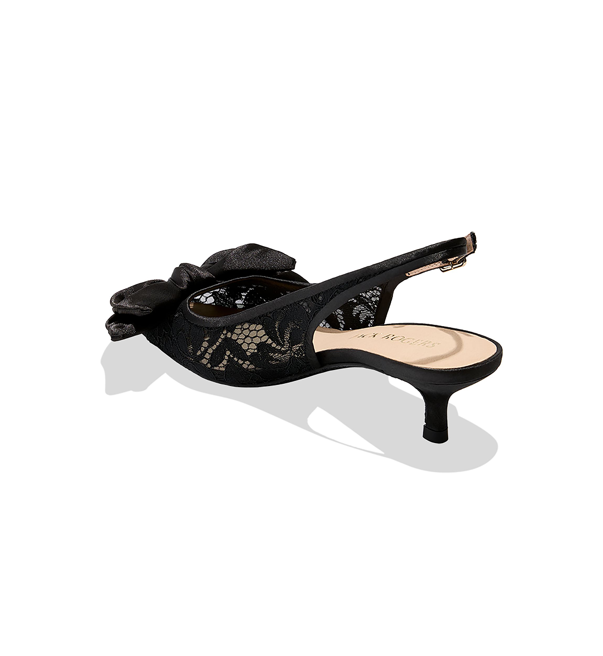Debra Kitten Heel Slingbacks