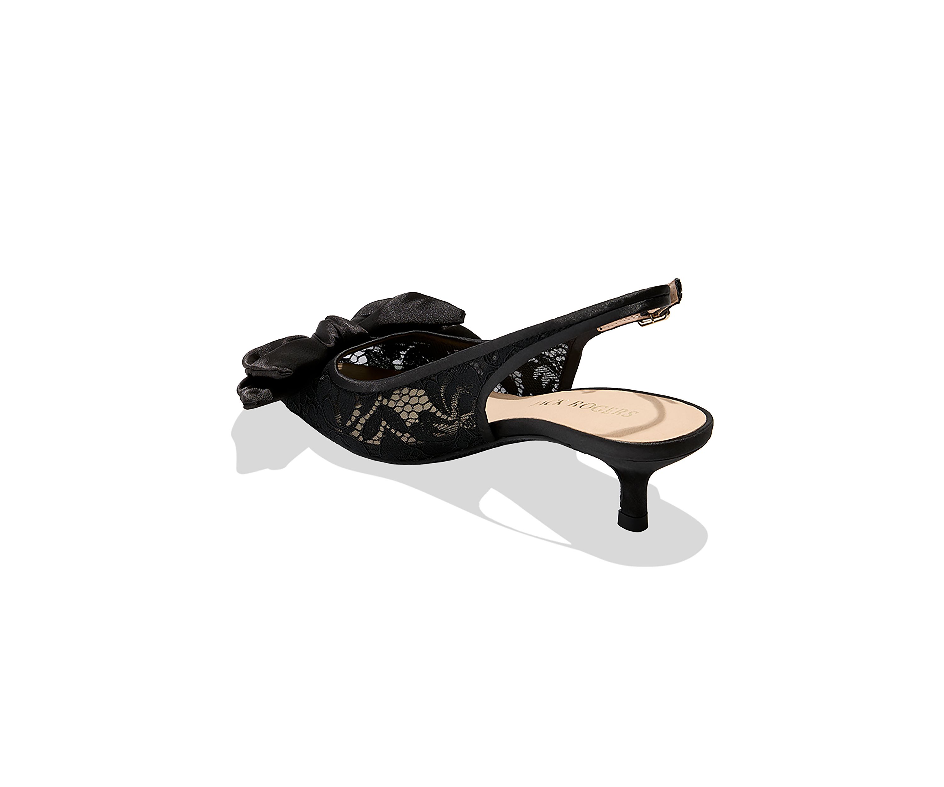 Debra Kitten Heel Slingbacks
