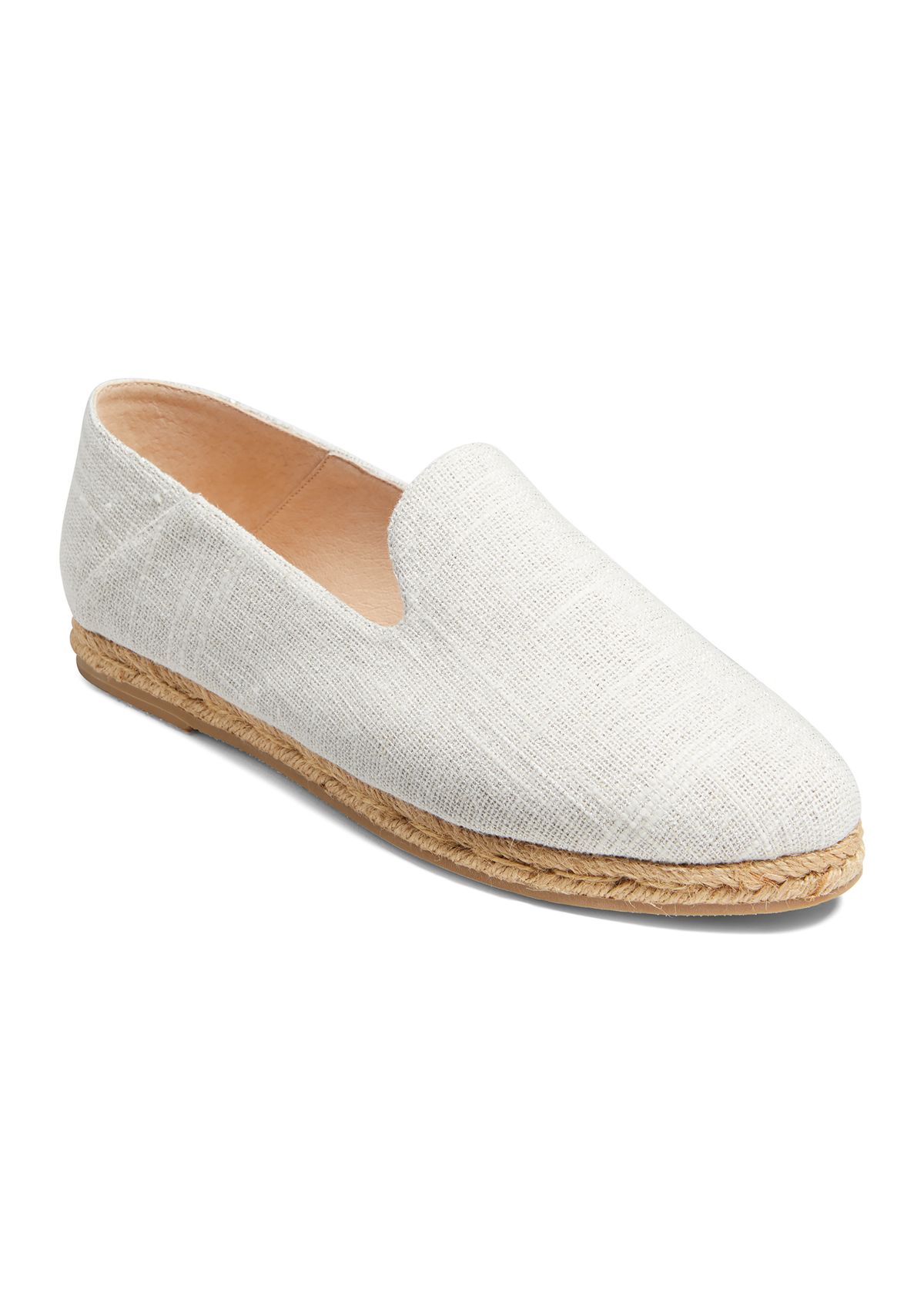 Audrey Linen Espadrille Flats