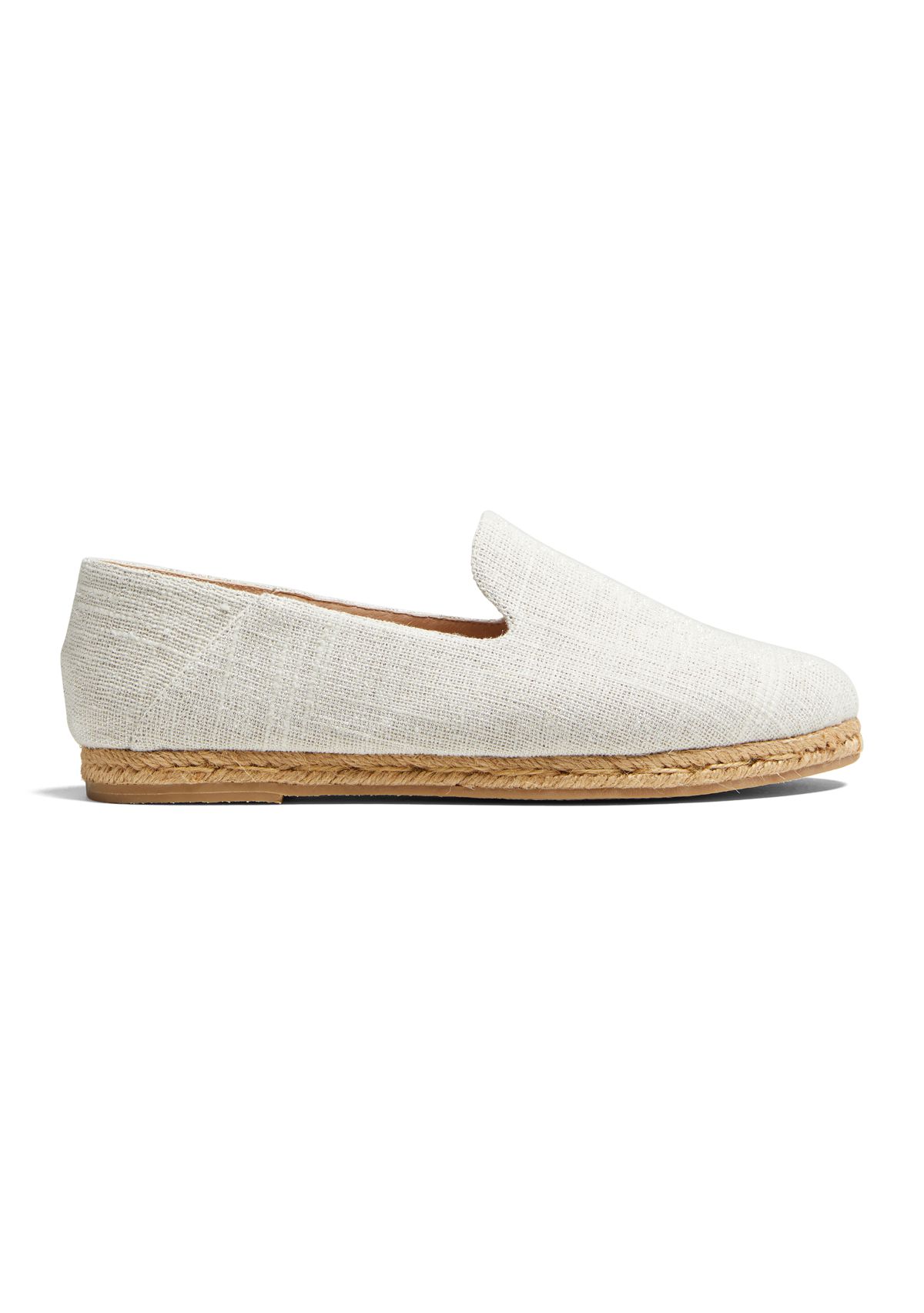 Audrey Linen Espadrille Flats
