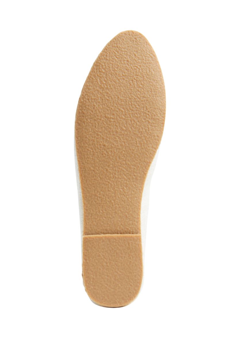 Audrey Linen Espadrille Flats