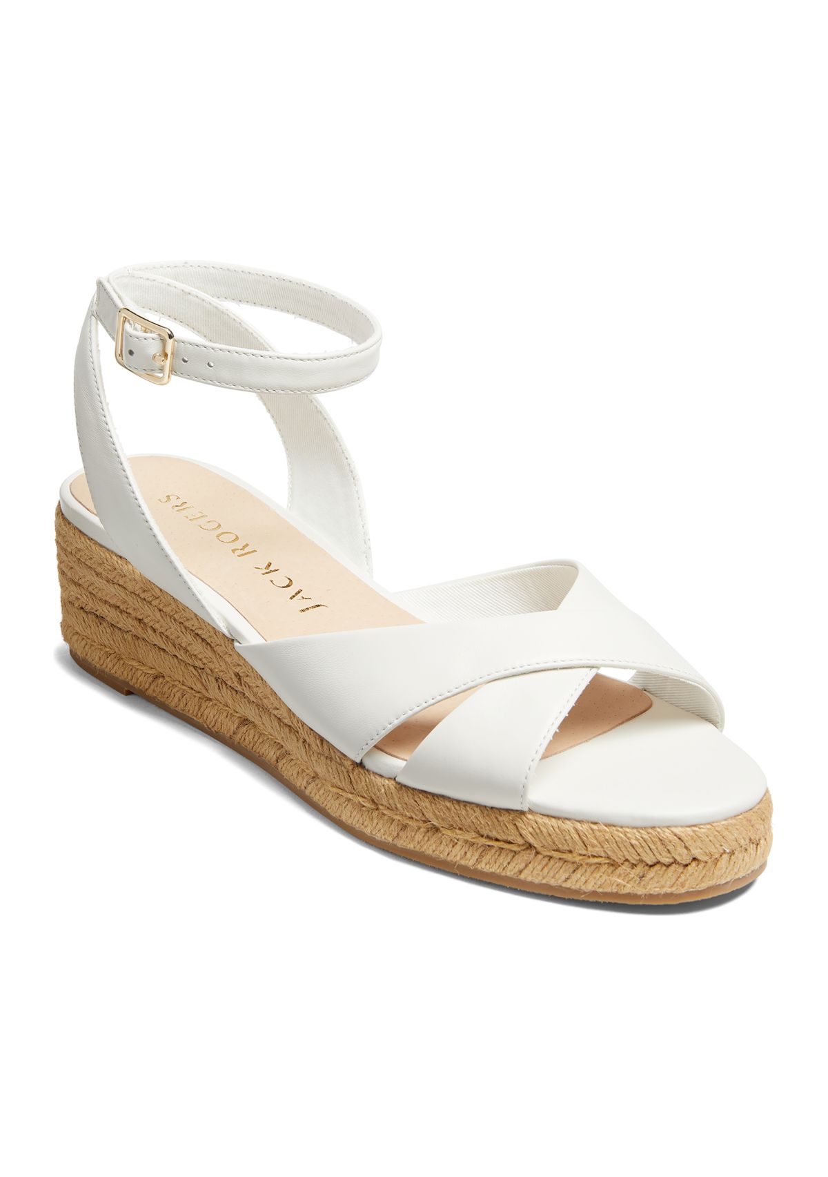 Palmer Criss-Cross Espadrille Mid Wedges 