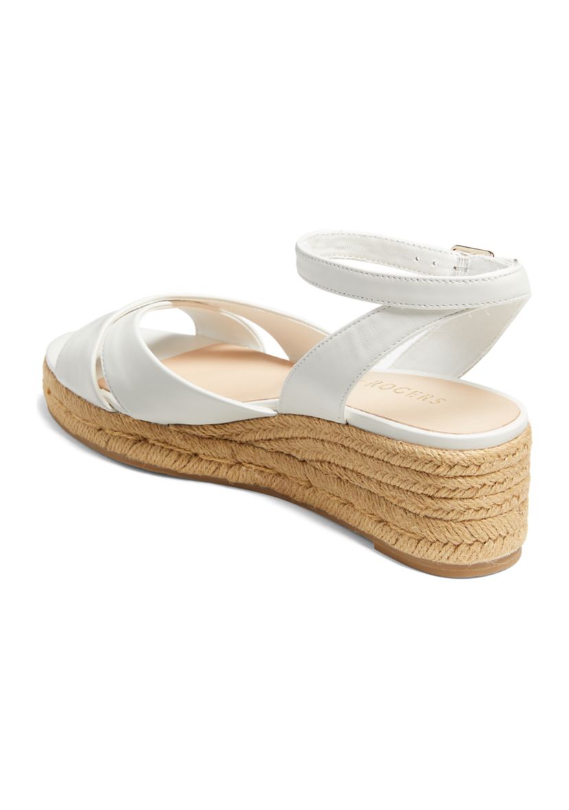 Palmer Criss-Cross Espadrille Mid Wedges 
