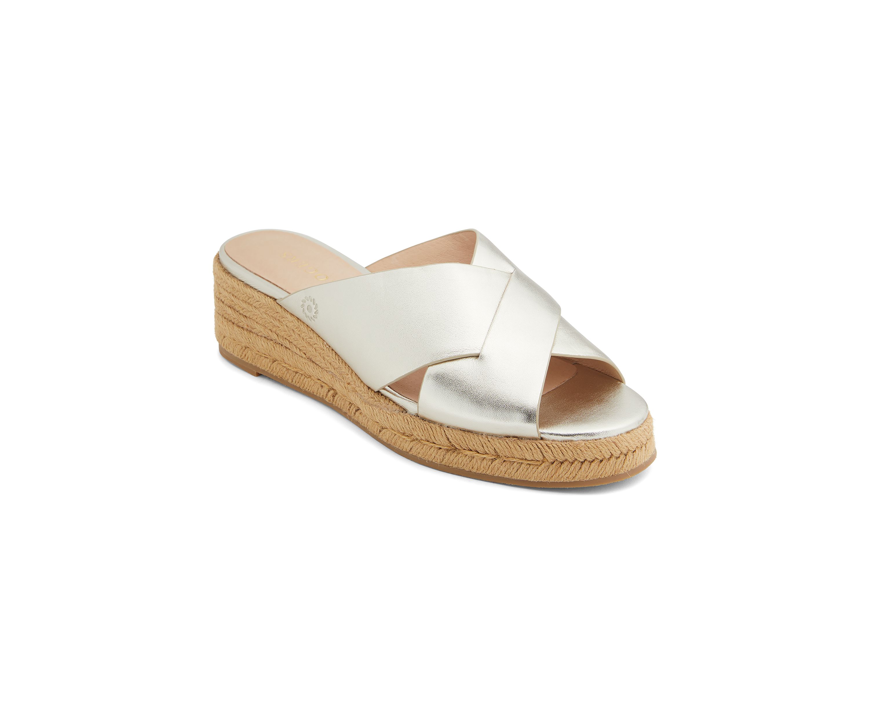 Slotted Sloane Espadrille Mid Wedges