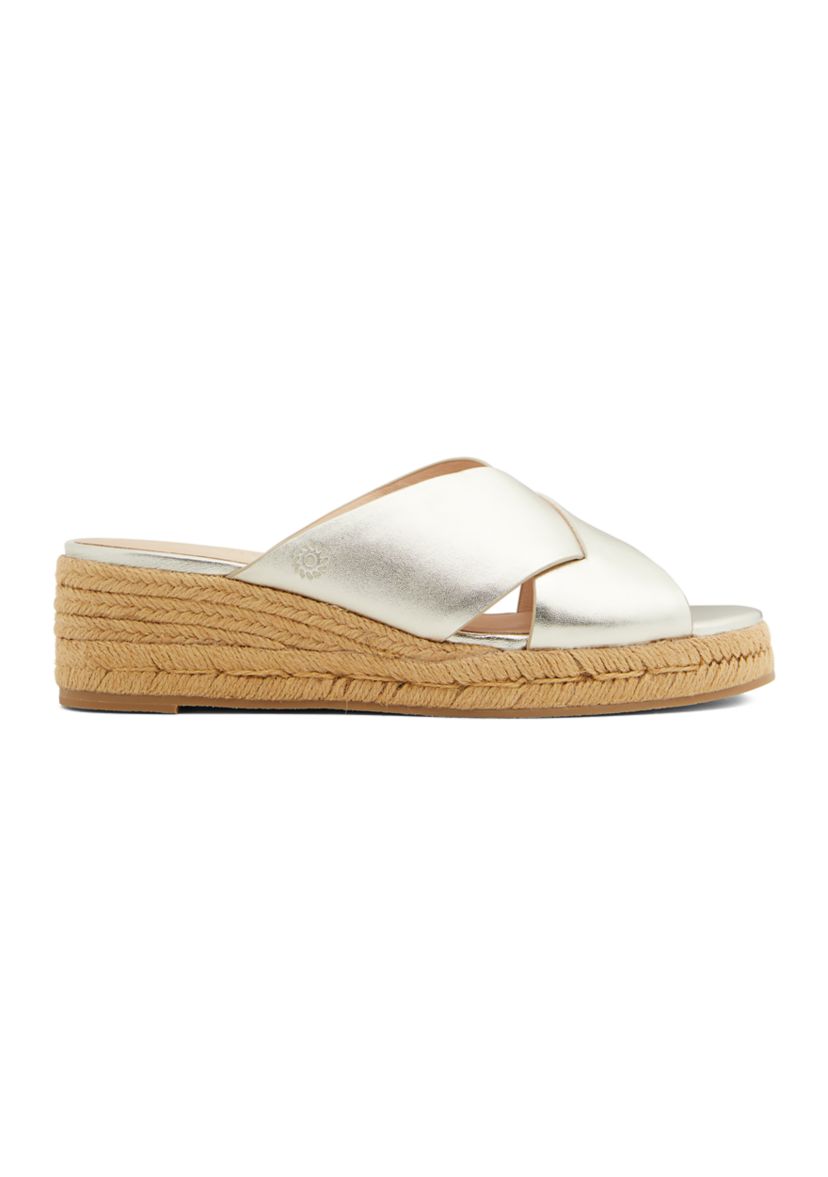 Slotted Sloane Espadrille Mid Wedges
