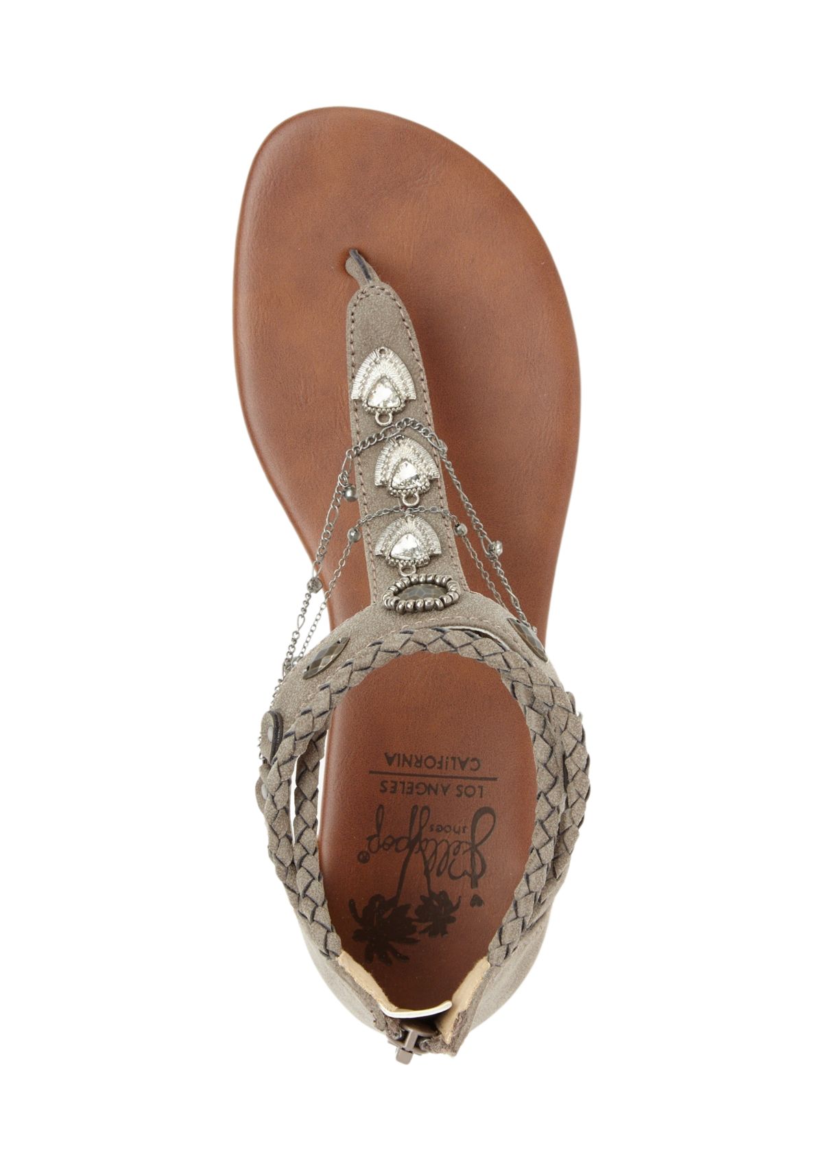 Elvie Thong T Strap Sandals
