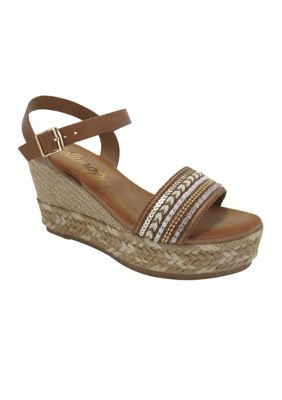 Jellypop Suazzane Wedge Sandals belk