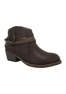 Jellypop Dawson Booties Brown 7M