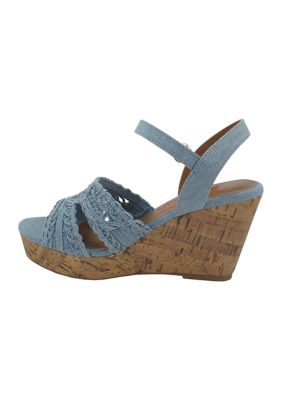 Belk women's wedge store shoes