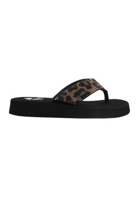 SIMPLY SOUTHERN COLLECTION MEN WOVEN FLIP FLOPS - CAMO