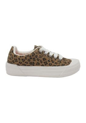 Jellypop Energy Leopard Sneakers Tan 8M