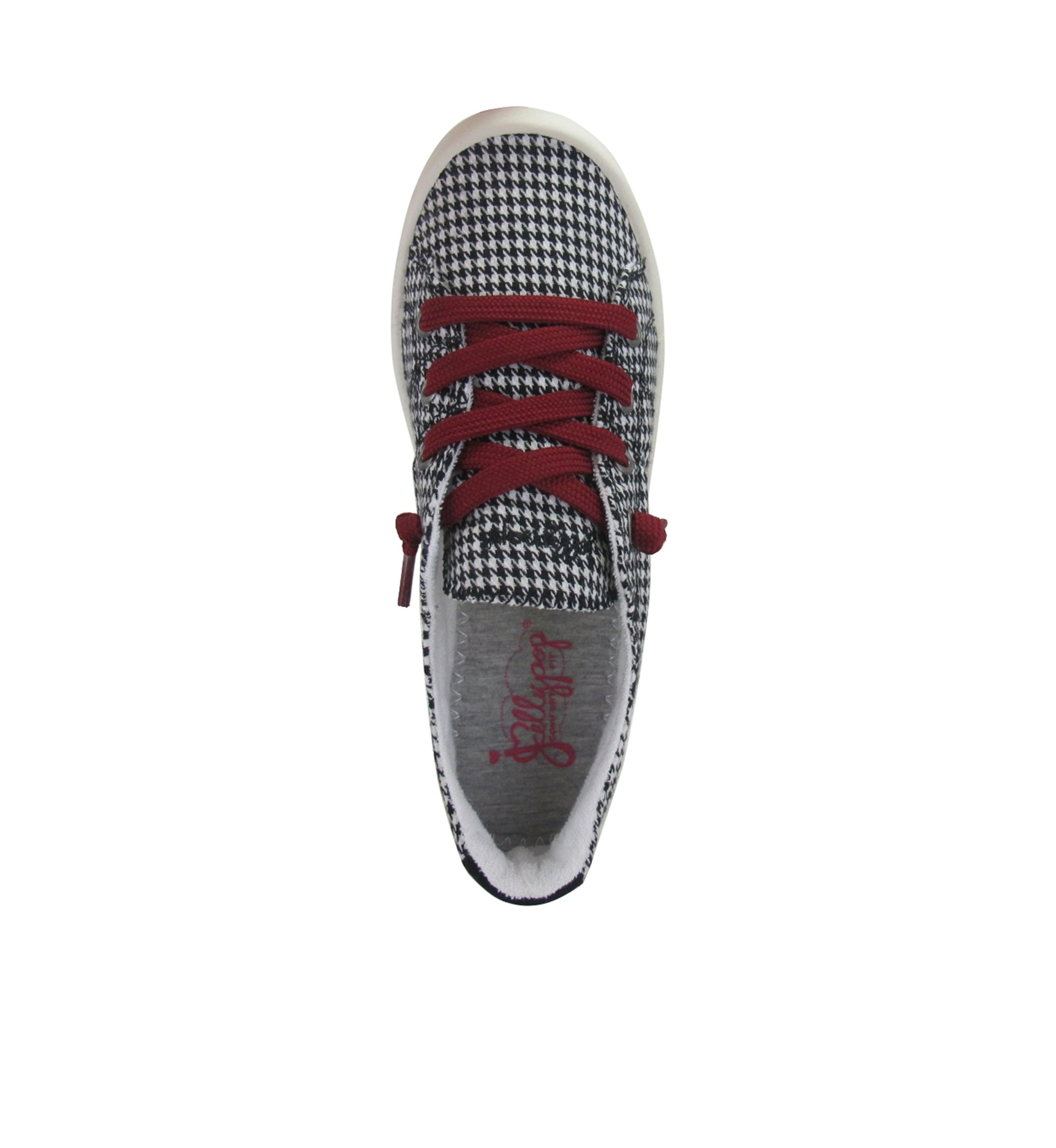 Dallas Lace up Sneakers with Houndstooth