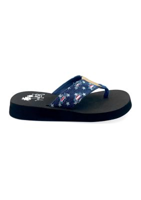 Jellypop Ruthie Stars and Stripes Flip Flop Sandals | belk