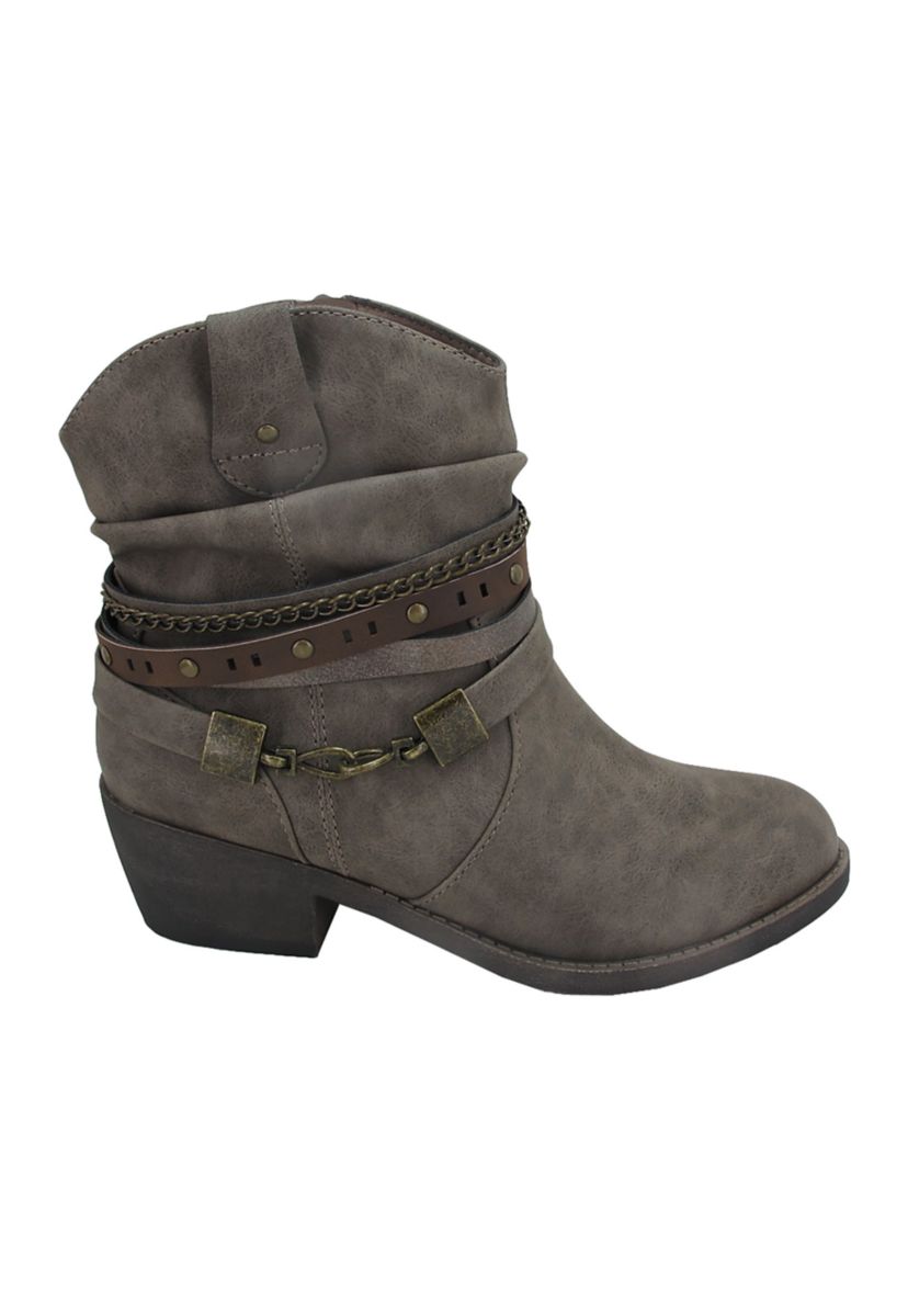 Nashville  Mid Wrap Booties