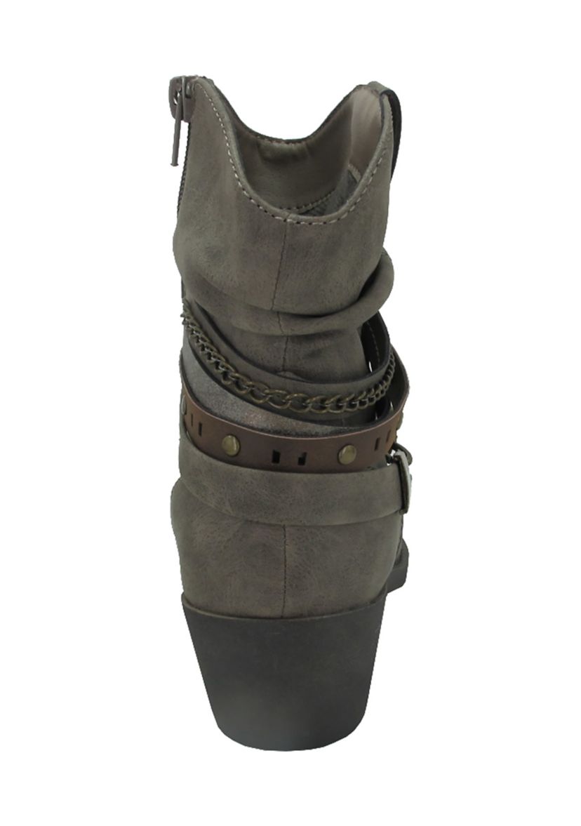 Nashville  Mid Wrap Booties