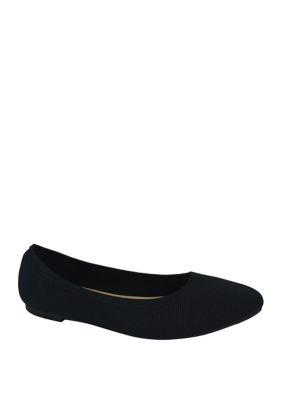 Jellypop Champs Pointed Knit Flats | belk