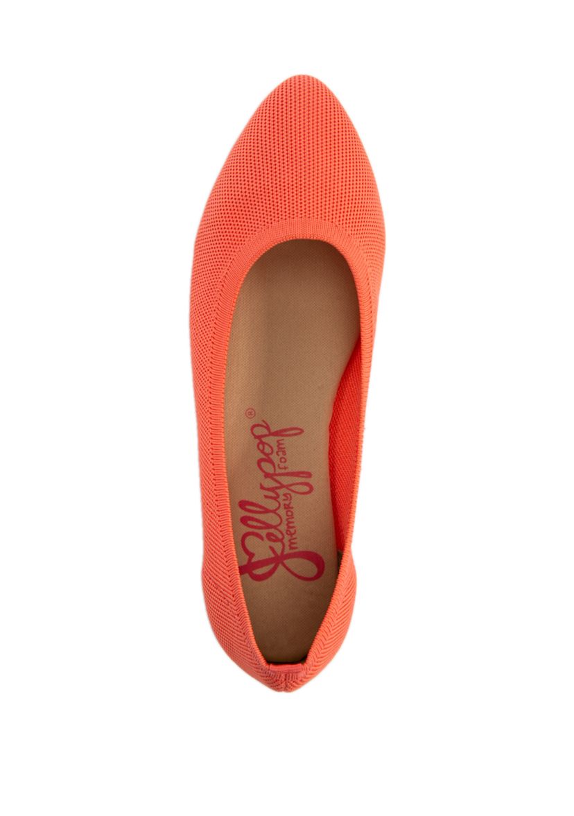 Champs Pointed Knit Flats