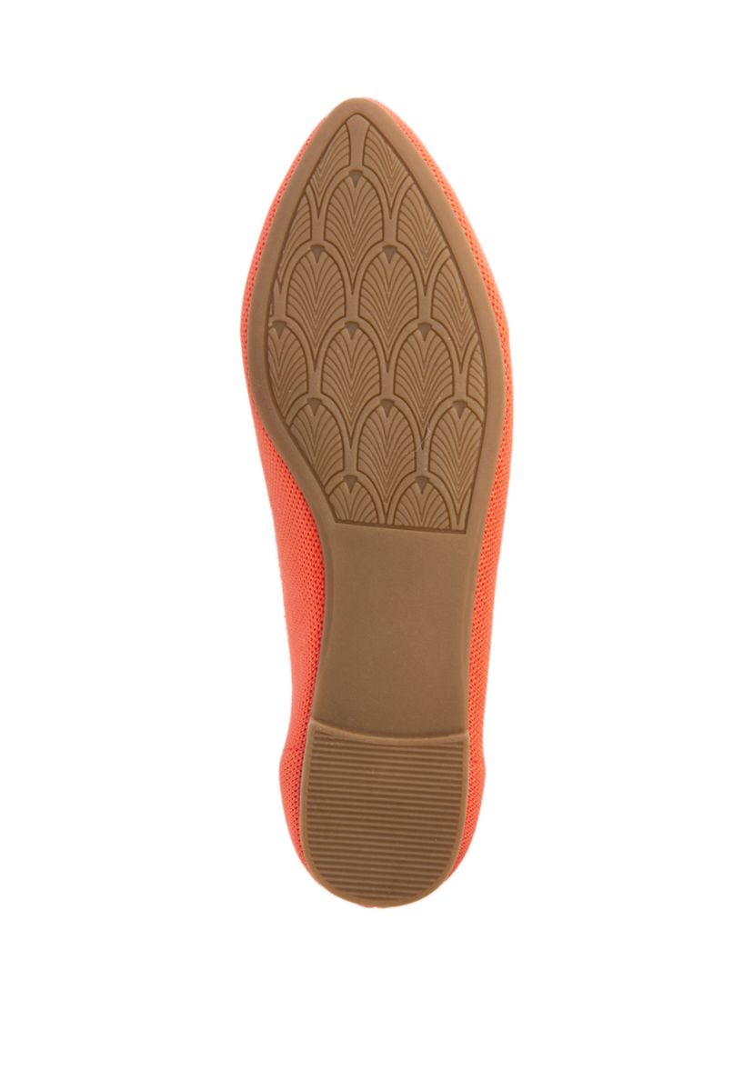 Champs Pointed Knit Flats