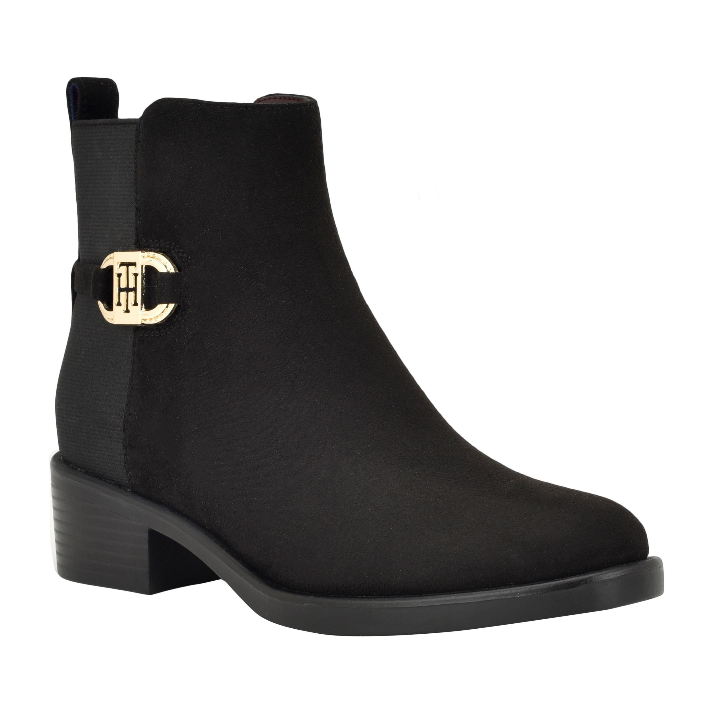 Imiera Womens Side Zip Ornamented Booties