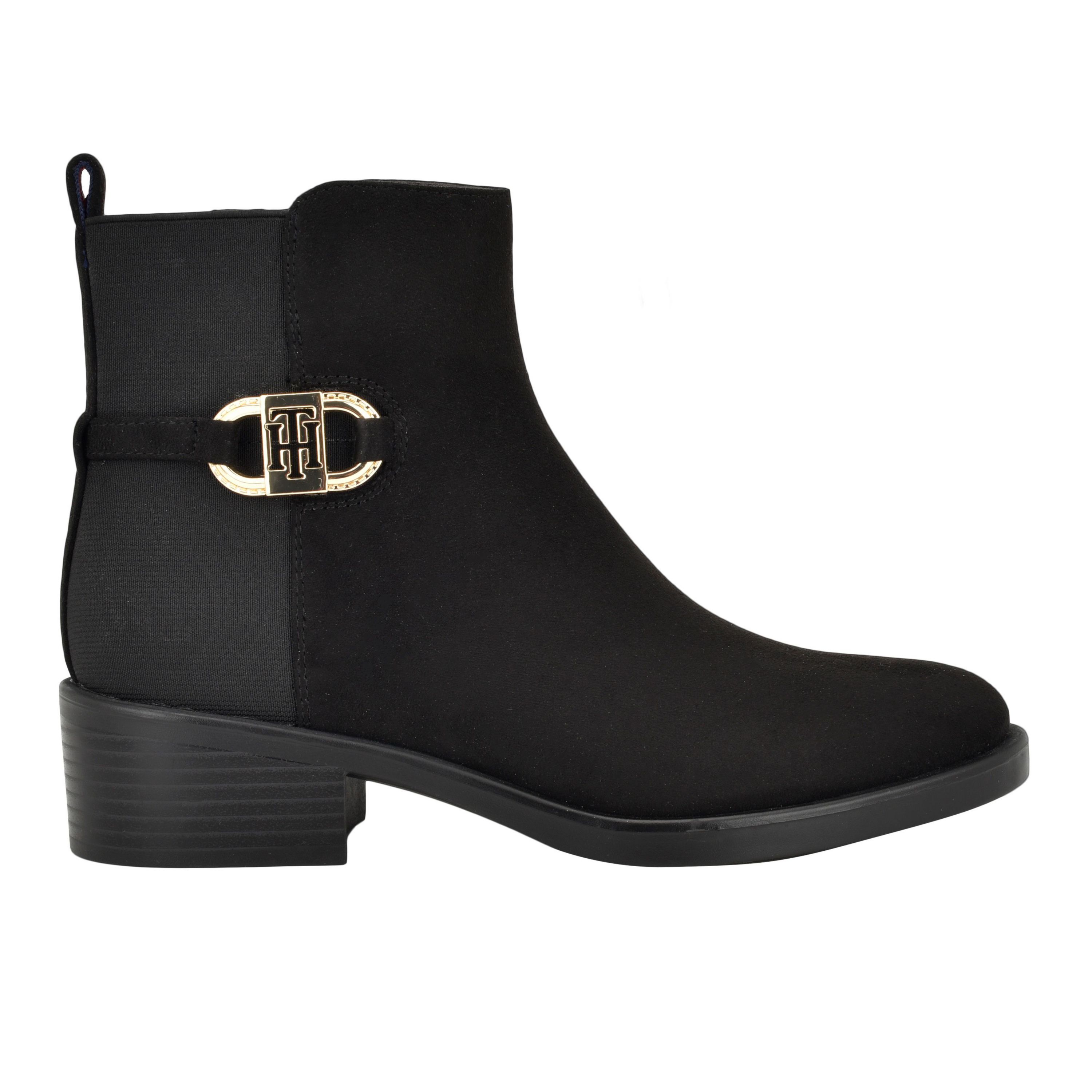 Imiera Womens Side Zip Ornamented Booties