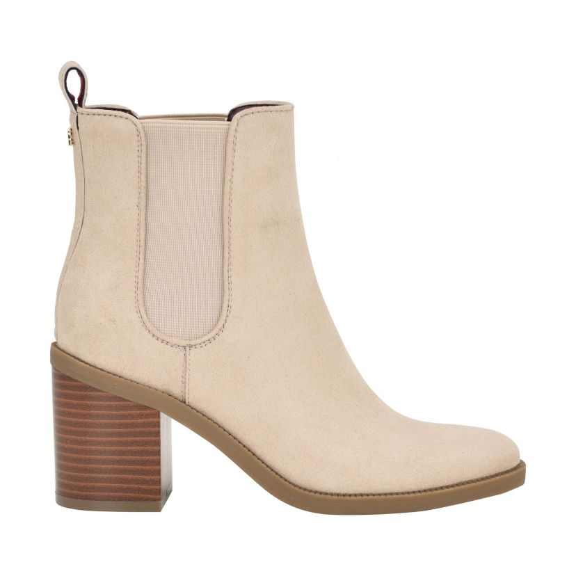 Brae Mid Heel Pull On Chelsea Boots
