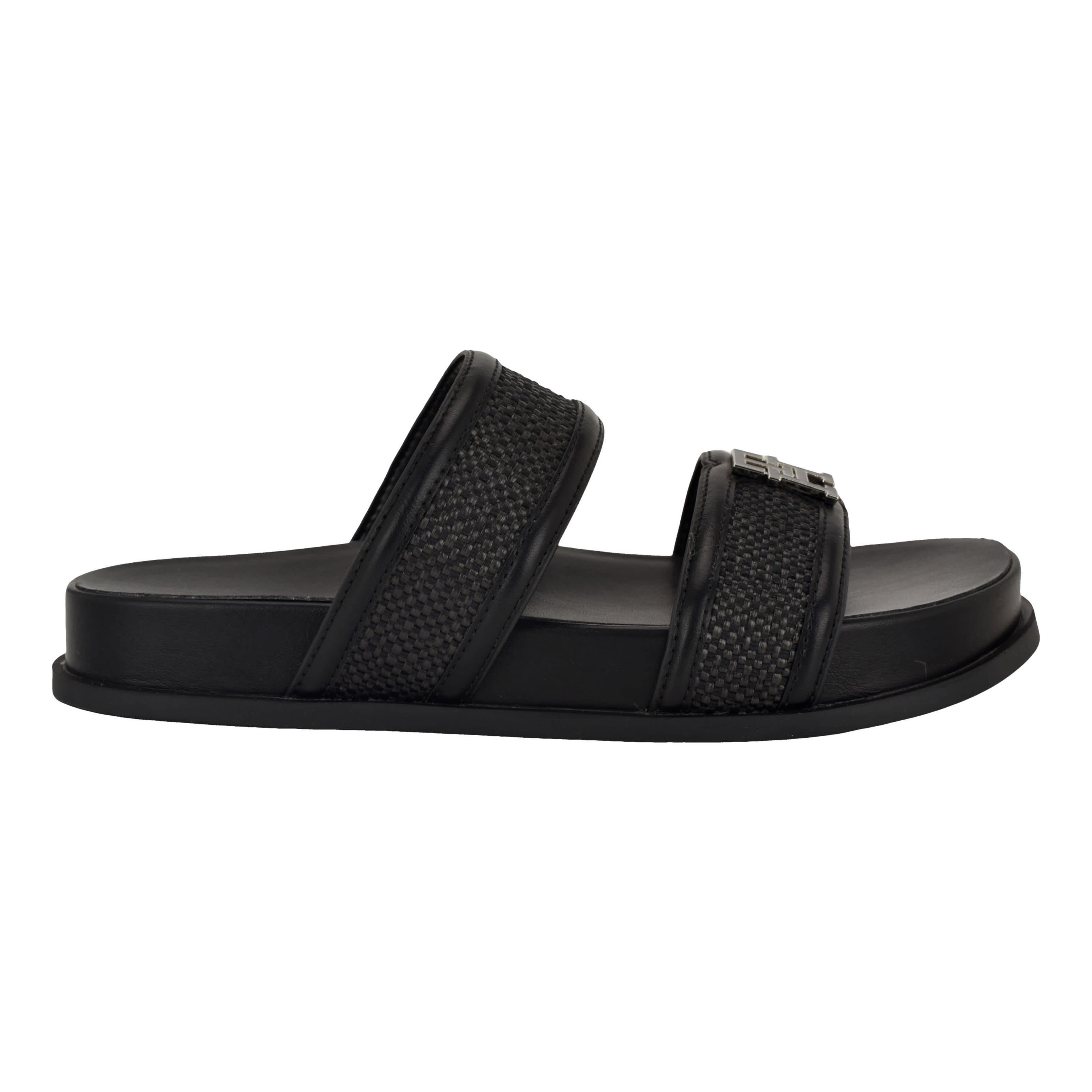 Jiana Womens Footbed Slide Sandals